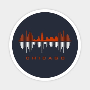 Chicago City Soundwave Magnet